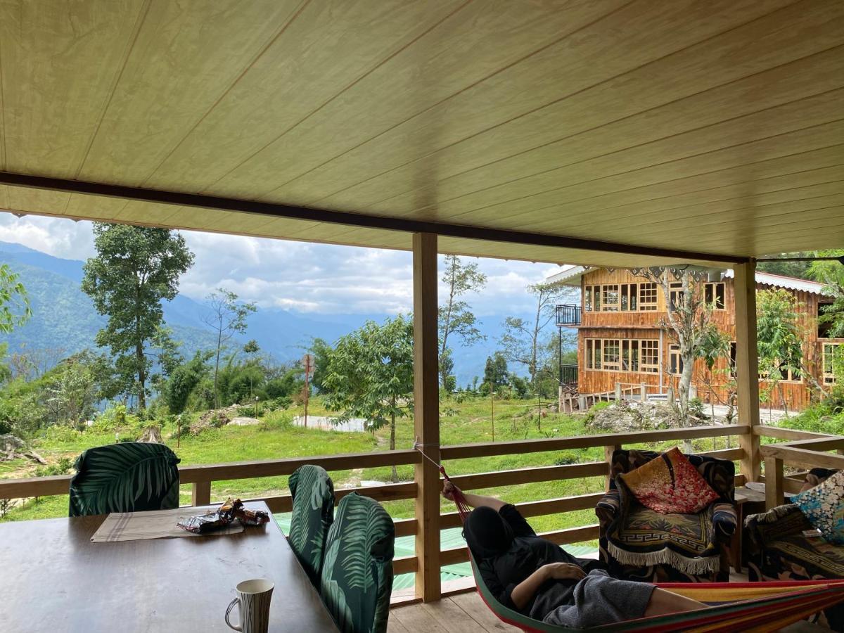 Bed and Breakfast Log Cabin In The Woods Gangtok Exterior foto
