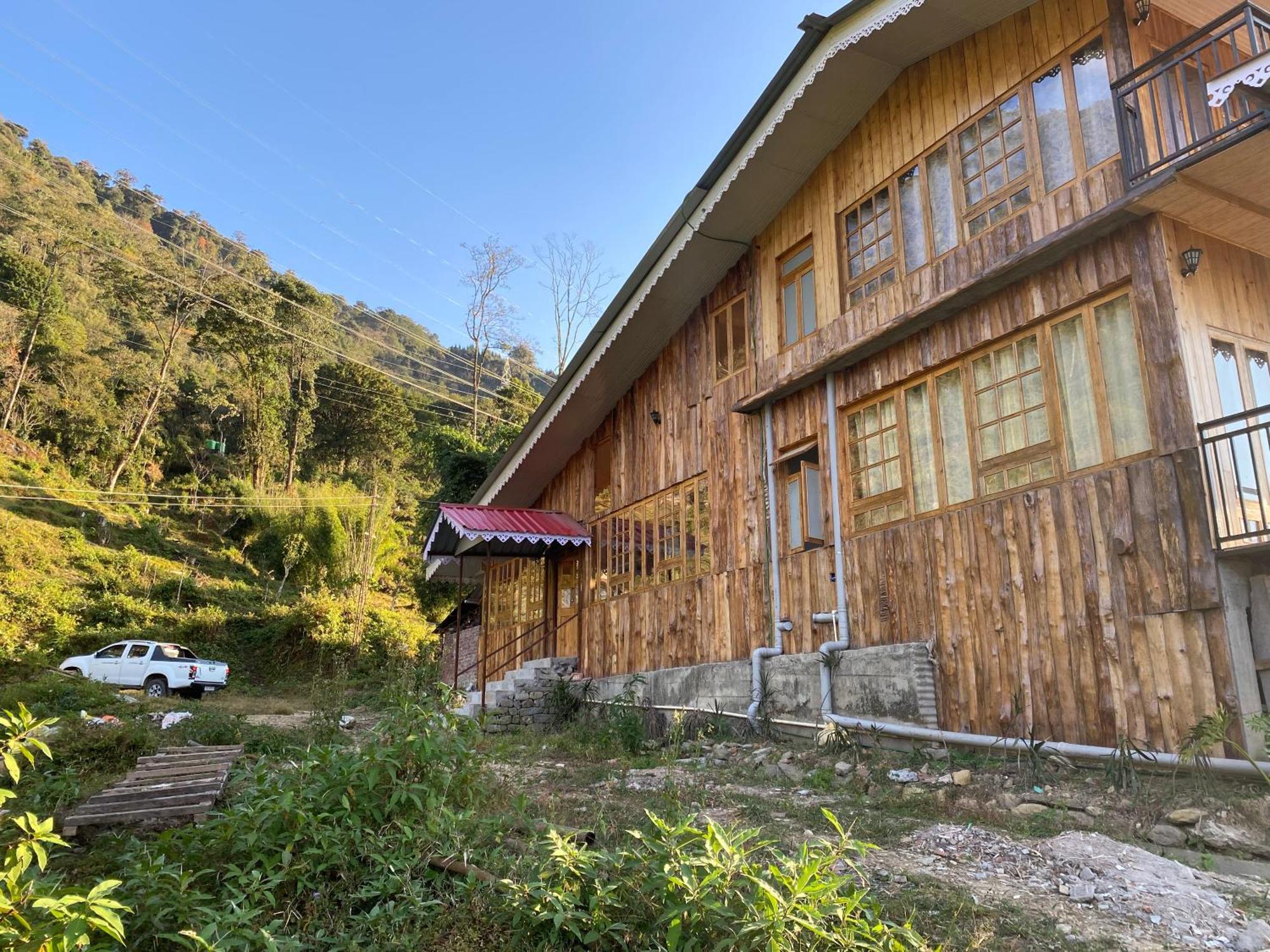 Bed and Breakfast Log Cabin In The Woods Gangtok Exterior foto