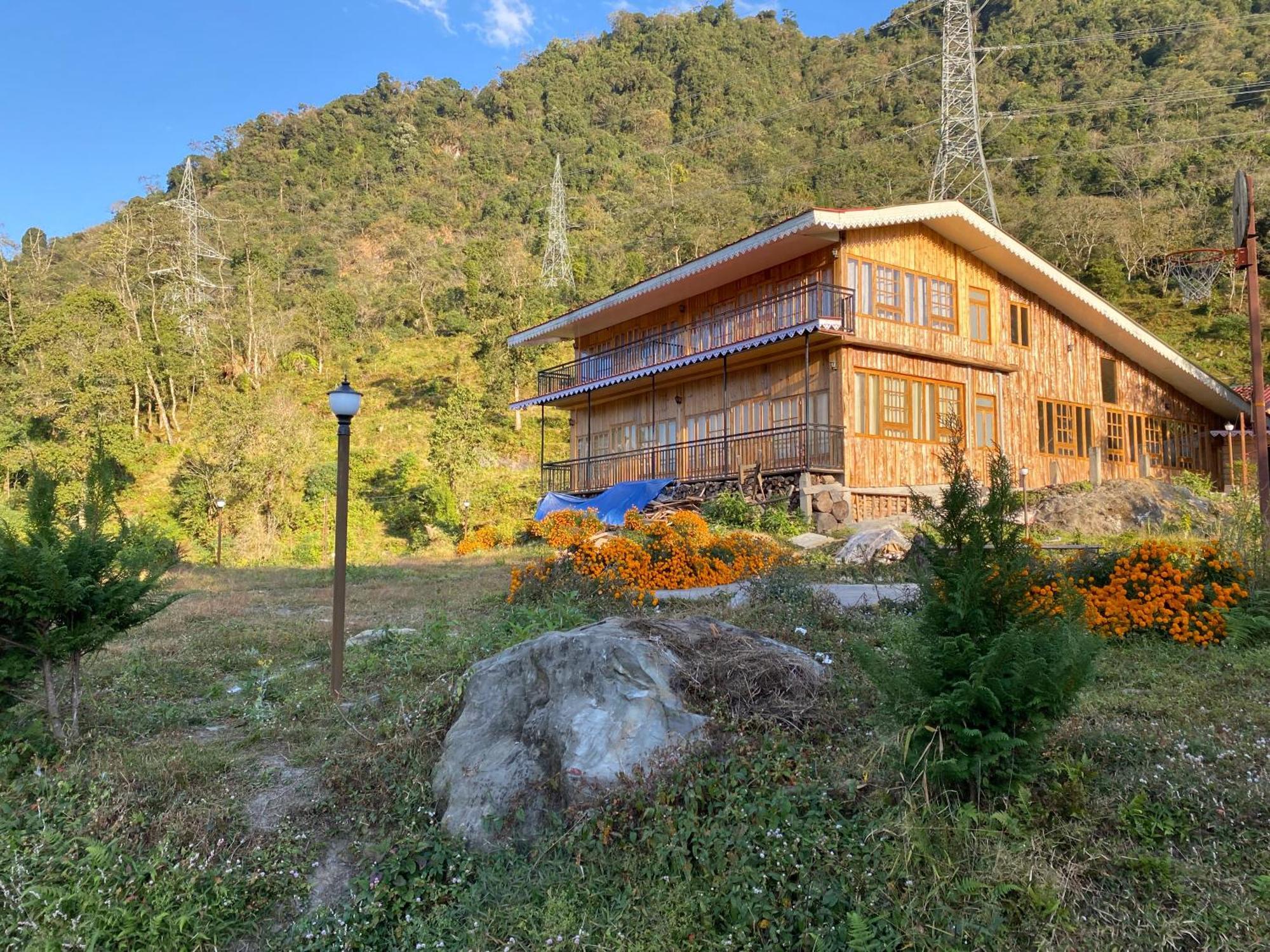 Bed and Breakfast Log Cabin In The Woods Gangtok Exterior foto