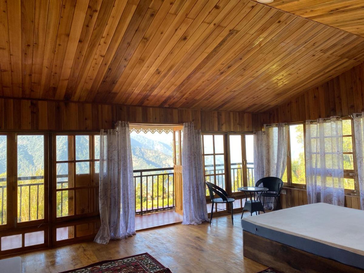 Bed and Breakfast Log Cabin In The Woods Gangtok Exterior foto