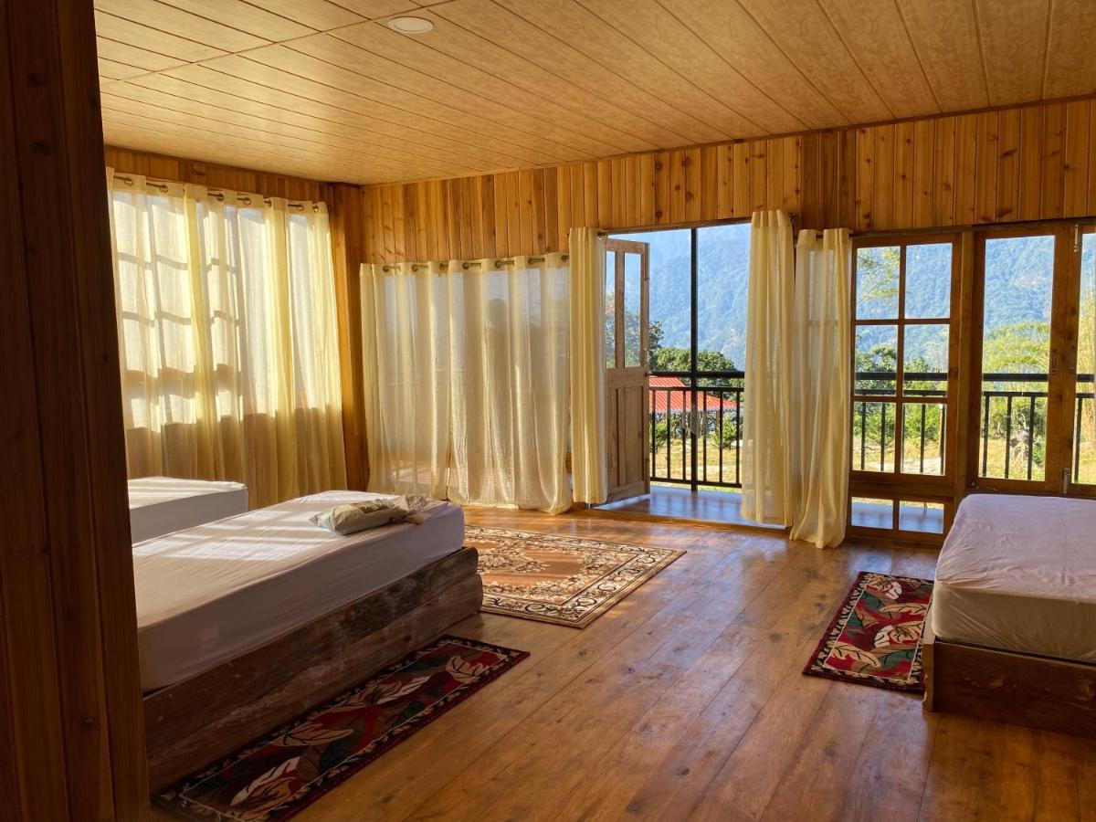 Bed and Breakfast Log Cabin In The Woods Gangtok Exterior foto